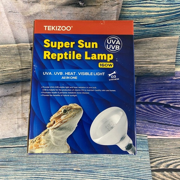 Tekizoo Super Sun Reptile Lamp UVA UVB Bulb - Picture 5 of 11